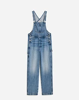 Denim Relaxed Carpenter Overalls Lewisberg Wash | Madewell