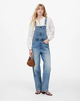 Denim Relaxed Carpenter Overalls Lewisberg Wash | Madewell