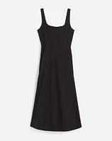 Seamed Squareneck Midi Dress | Madewell