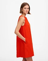Mini Shift Dress Linen | Madewell