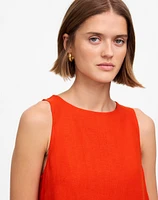 Mini Shift Dress Linen | Madewell