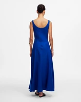 Scoopneck Sleeveless Midi Dress 100% Linen | Madewell