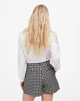 Gingham Mini Skort | Madewell