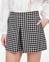 Gingham Mini Skort | Madewell