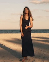 Linen Maxi Slip Skirt | Madewell