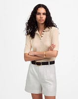 The Drapey Twill Pleated Short | Madewell