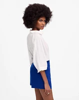Pintucked Shorts 100% Linen | Madewell