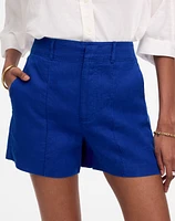 Pintucked Shorts 100% Linen | Madewell