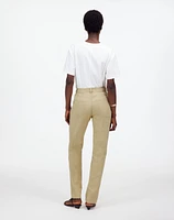 The Dean Easy Straight Pant Cotton Canvas | Madewell