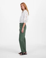 The Taper-Leg Utility Pant Garment-Dyed Twill | Madewell