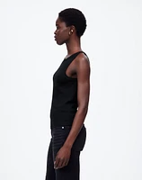 Re)generative Cotton Essential High-Neck Tank | Madewell