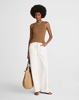 Re)generative Cotton Essential High-Neck Tank | Madewell