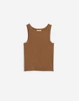 Re)generative Cotton Essential High-Neck Tank | Madewell