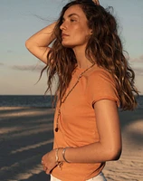 Essential Slim Tee Lightweight Cotton | Madewell