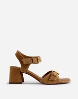 The Neeka Ankle-Strap Heeled Sandal | Madewell