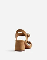 The Neeka Ankle-Strap Heeled Sandal | Madewell