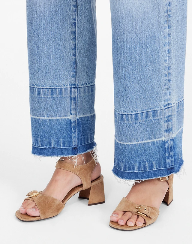 Madewell The Neeka Ankle-Strap Heeled Sandal Madewell Bethesda Row