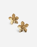 Flower Statement Stud Earrings | Madewell