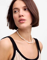 Elongated Pearl Choker Necklace | Madewell