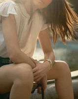 Two-Pack Mixed-Metal Cuff Bracelet Set | Madewell