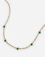 Semiprecious Figaro Station Necklace | Madewell