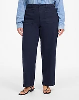 The Plus Emmett Wide-Leg Pant: Patch Pocket Edition | Madewell