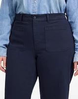 The Plus Emmett Wide-Leg Pant: Patch Pocket Edition | Madewell