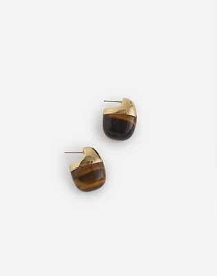 Semiprecious Statement Stud Earrings | Madewell