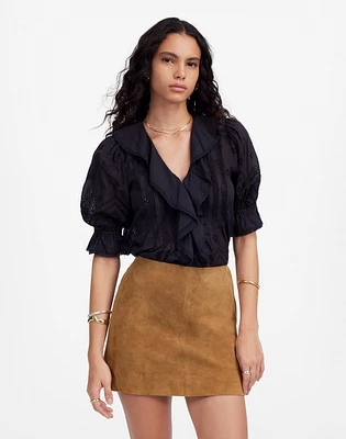 Suede Mini Skirt | Madewell