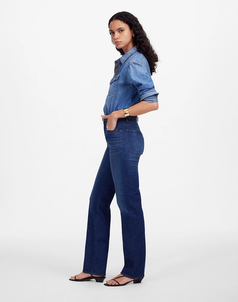 The Longline Straight Jean | Madewell