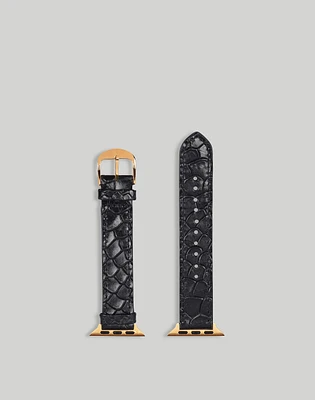 Hyer Goods Apple Watch Band- White- Gold- 42/44/45/49 mm | Madewell