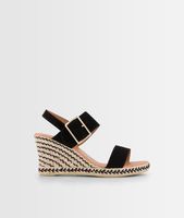 Espadrilles noires en cuir Gypsy