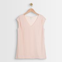 Blouse bimatière poudre Neptune