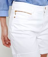 Short en coton biologique blanc Alma