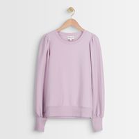 Sweat mauve à épaulettes Divao