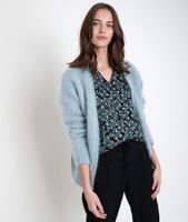 Gilet en mohair mélangé céladon Rozelle