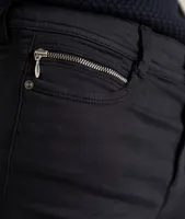 Slim en coton biologique et recyclé noir Sultan
