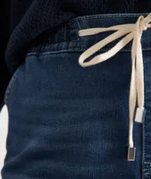 Jean loose bleu en coton Noor