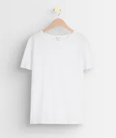 T-shirt en coton biologique blanc MARTIN
