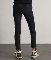 Slim en coton biologique et recyclé noir Sultan