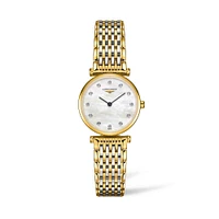 La Grande Classique Quartz 24 mm PVD Stainless Steel and Diamond