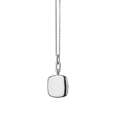 Slim Lockets Viv Silver Pendant