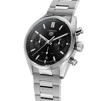 Carrera Automatic Chronograph 42 mm Stainless Steel