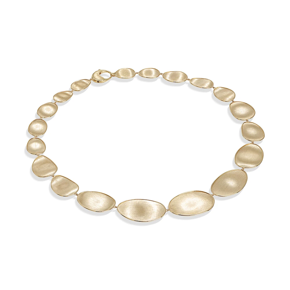 Lunaria Yellow Gold Necklace