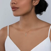 Vertical Bar Necklace