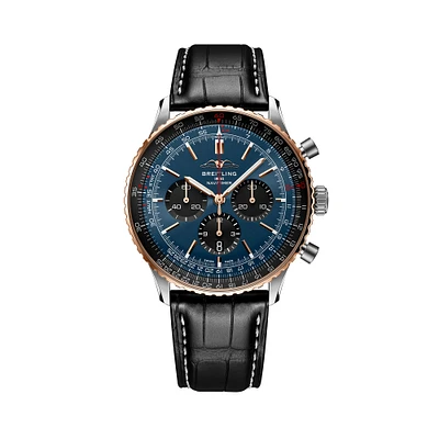 Navitimer B01 Automatic Chronograph 46 mm Stainless Steel and Red Gold - Limited Edition