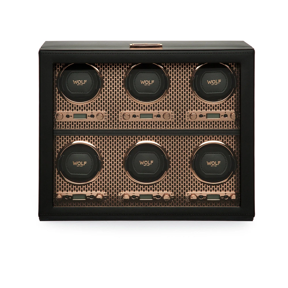 Axis Copper 6 Piece Watch Winder