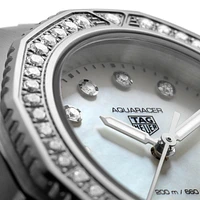 Aquaracer Professional 200 Quartz 30 mm Stainless Steel and diamond