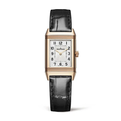 Reverso Classic Small Monoface Manual 36 x 21 Rose Gold