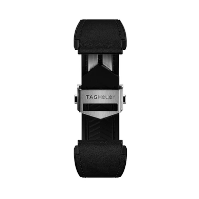 Connected Calibre E4 Black Leather Strap mm